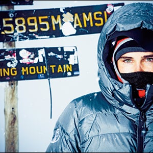 Isabel Lucas at the summit