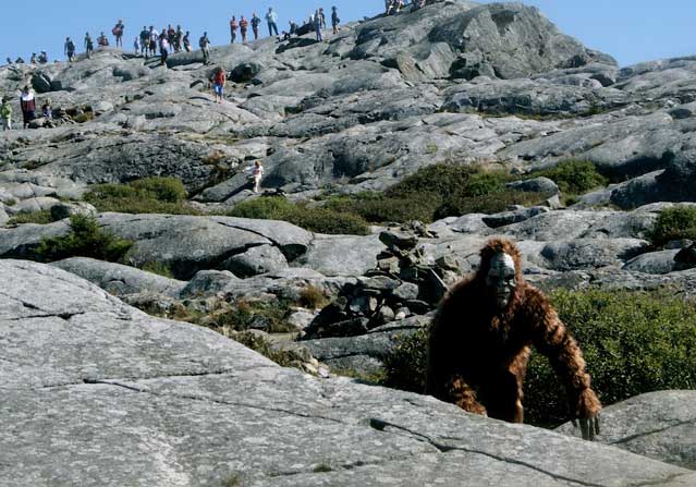 Bigfoot on Mount Monadnock