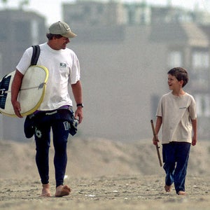 Sean Collins and son