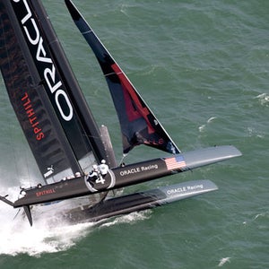 AC45 catamaran
