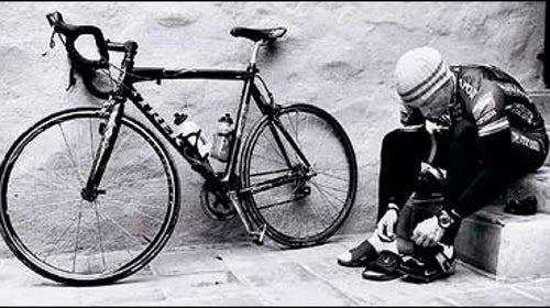 Lance Armstrong prepping