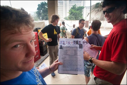 Kyle Dickman, with the document