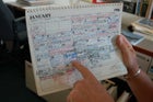 Sean Collins's calendar