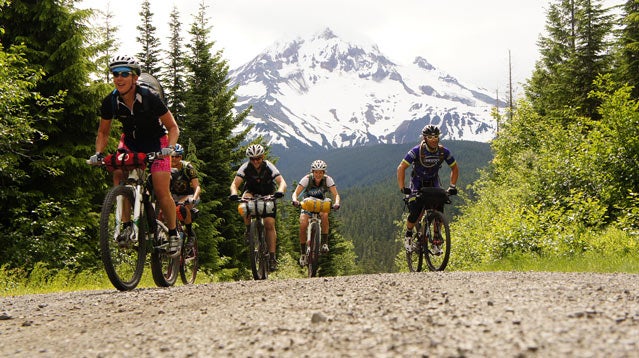 Mt. Hood bikers