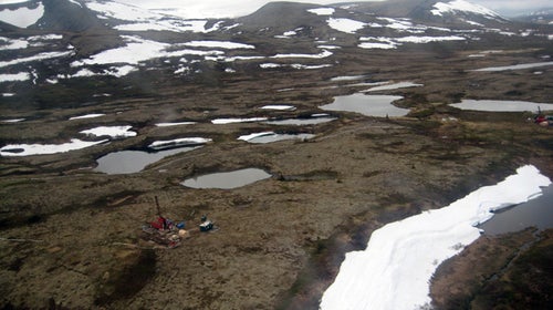The proposed Pebble Mine site.