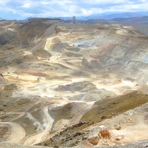 The Yanacocha gold mine.