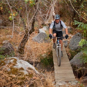 Riding in the foothills of Sequoia National Park
