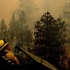 Colorado forest fire national guard High Park climate change global warming