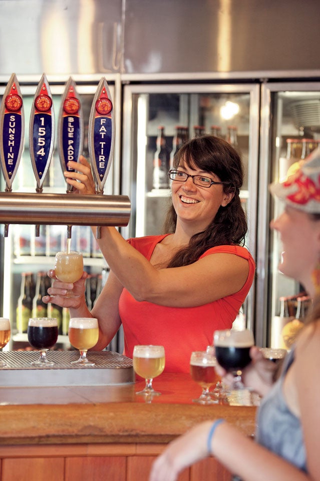 New Belgium Brewing's Tasting Room