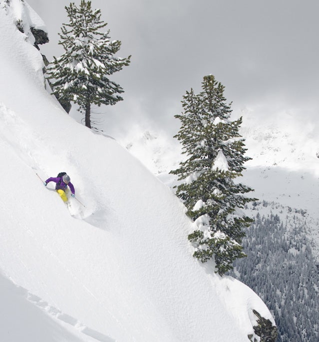 Pip Hunt pro skier