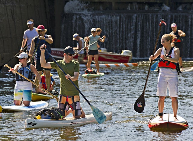 stand-up paddleboarding Minnesota Get Me Out of Here Katie Heaney