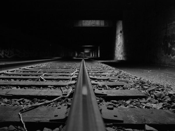 Beneath the streets of New York City.