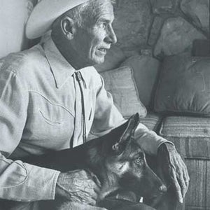 Rin Tin Tin and owner Lee Duncan