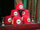 beard mustache Coney Island fez