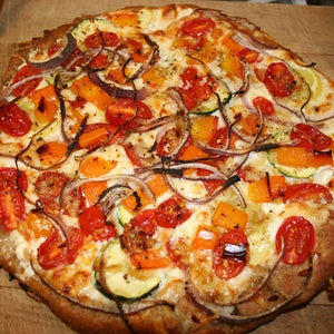Gluten-free pizza.