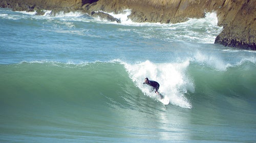Surfing in Morocco