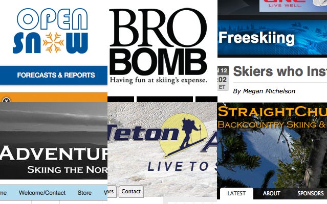 Snow sports blogs