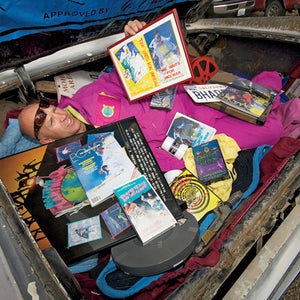 Hattrup on location during the filming of Greg Stump’s Legend of Aahhh’s