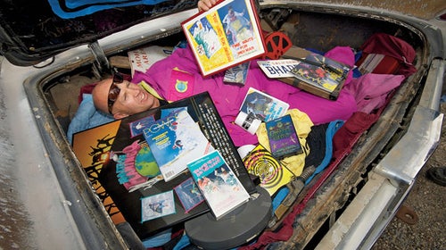 Hattrup on location during the ­filming of Greg Stump’s Legend of Aahhh’s