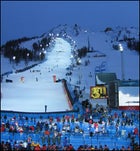 Sestriere Borgata's Slalom course