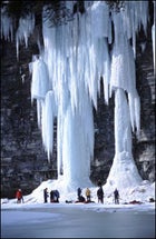 ice climbing
