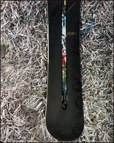 Shred: Burton Vapor Snowboard Shred: Burton Vapor Snowboard