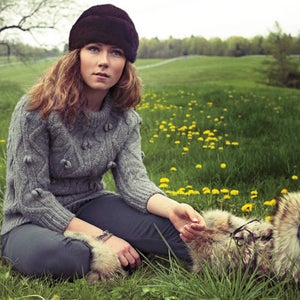 Mikaela Shiffrin near Vermont's Burke Mountain ski academy in May