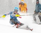 Mikaela Shiffrin on her way to victory at the U.S. Alpine Championships in April.