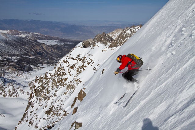 Chris Davenport skiing