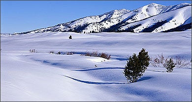 The open expanse of Idaho's Stanley Basin