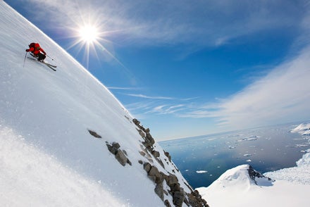 Skiing Antarctica