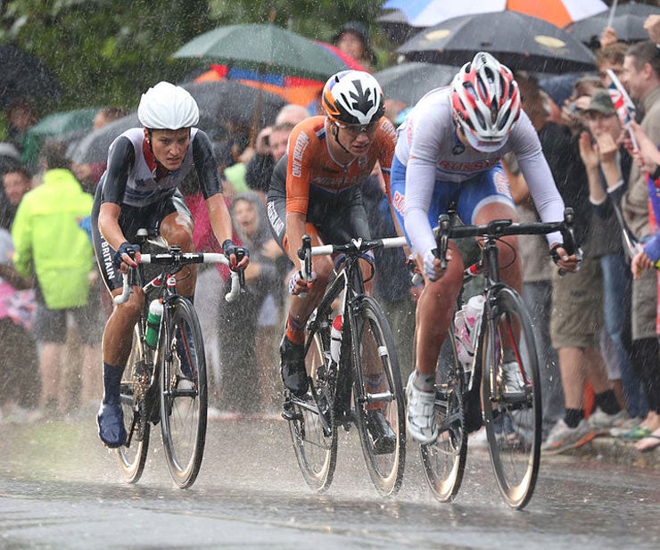 Elizabeth Armitstead (on left)
