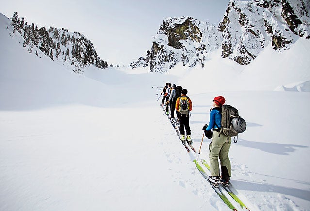 Cascades backcountry skiing trips