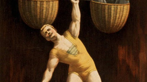 This man could use better shoes.