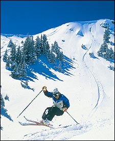 Majoring in steeps at New Mexico's Taos