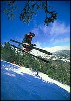 Able to leap tall bumps in a single bound: flying high over Stowe's finest