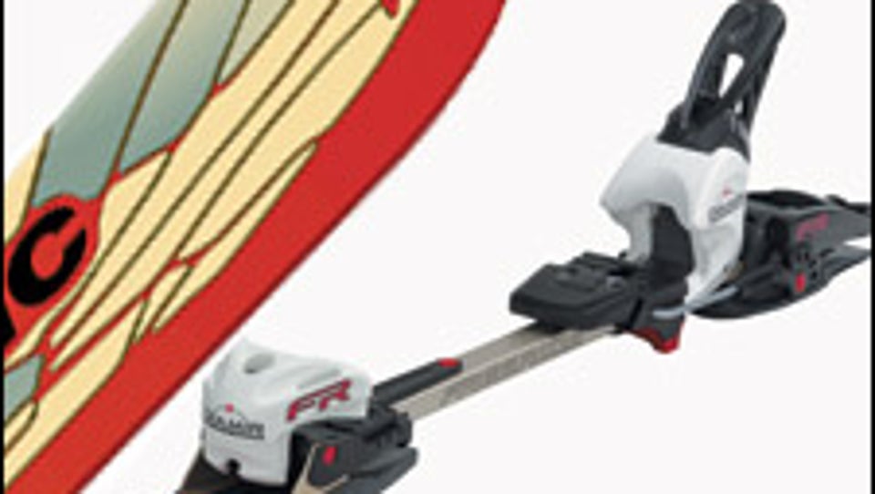 Atomic MX 15 alpine touring skis, Fritschi Diamir Freeride bindings