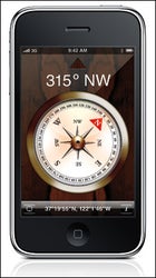 iPhone 3GS compass