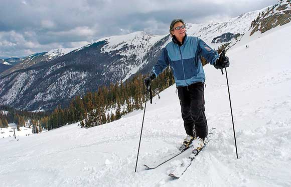 Skiing Taos