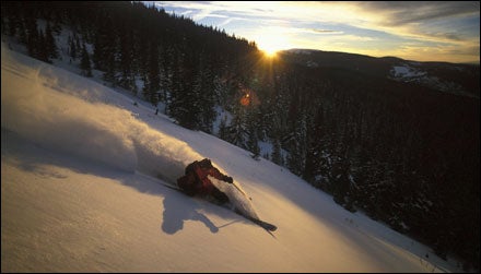 Skiing Vail, Colorado