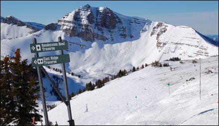 Skiing Jackson Hole Mountain Resort, Wyoming