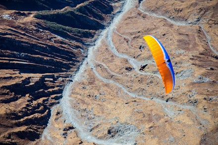 Paragliding in the Himalayas