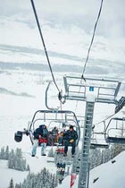 Cineflex on a Chairlift