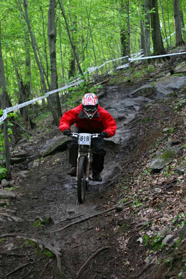 Mountain-biking in Quebec