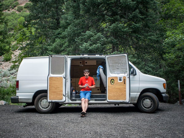 Welcome to Alex Honnold's home sweet home, parked in American Fork, Utah. We caught up with the climber for an inside look at his deluxe camper-van setup, complete with all the gear you could ever want to free solo Half Dome—or to go on a slightly less adrenaline-filled adventure. 

Honnold walked us through all the high- and low-tech features within to show us what he needs to live—and climb—on the road. 

Watch Alex's grand van tour.