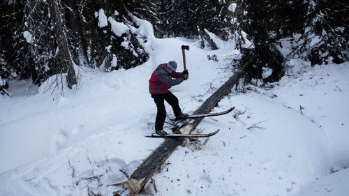 1 Person Blue China Climatologie Climatology Color Photography Colour Couleur Day Ext�eur Exterior Forest For� Hiver Kazakhs Milieu naturel Mongols Natural surroundings processed Sin Kiang Ski Skiing Sports Tree Trust Winter