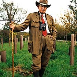 Colonel John Blashford-Snell, resplendent in Saville Row khaki, near his home in Dorset, England