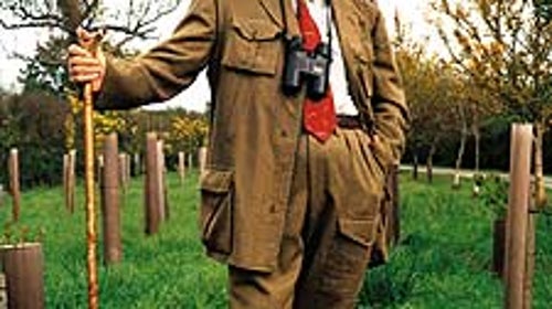 Colonel John Blashford-Snell, resplendent in Saville Row khaki, near his home in Dorset, England