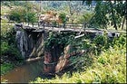 Point of no return: dubbed "Hell Gate" by American soldiers who built the Stilwell Road, the bridge over the Nampong River, near Pangsau Pass, marks the entrance into Burma's leech-infested jungle.