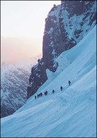 Porters descending from Camp 2